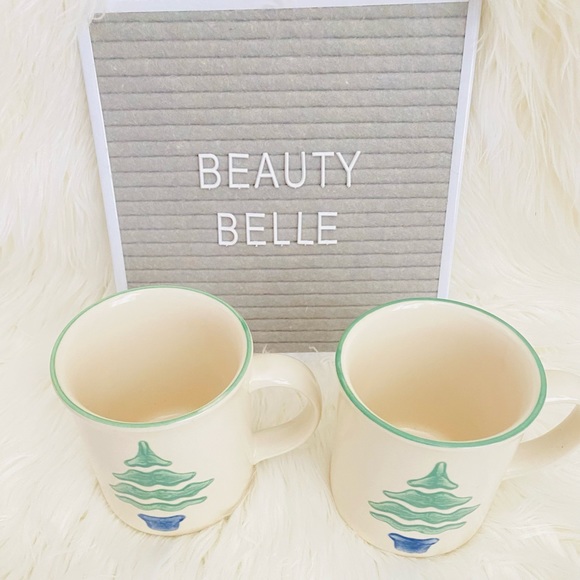 Vtg. Pfaltzgraff Nordic Christmas Tree Mugs - Made in USA - Lot of 2 - Retired - Picture 8 of 9